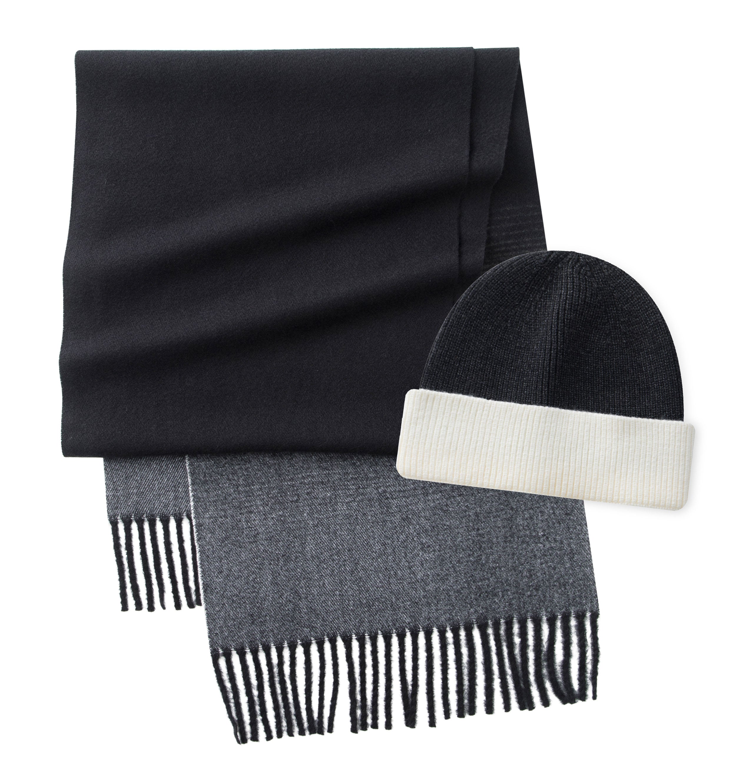 "Luxurious Beyond Cashmere" Scarf & Beanie Set