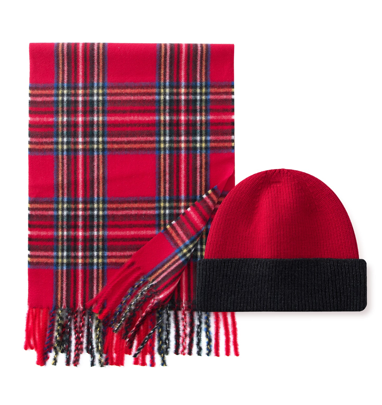 "Luxurious Beyond Cashmere" Scarf & Beanie Set