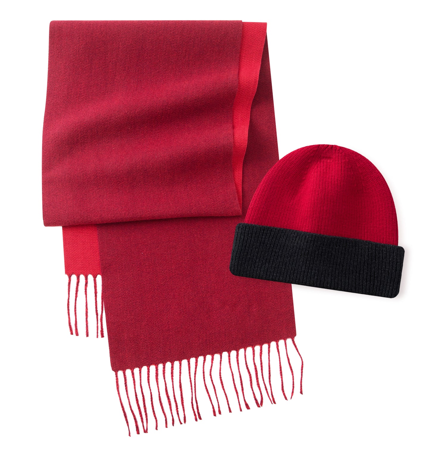 "Luxurious Beyond Cashmere" Scarf & Beanie Set