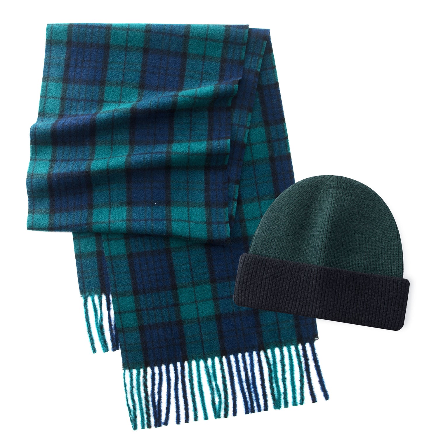 "Luxurious Beyond Cashmere" Scarf & Beanie Set