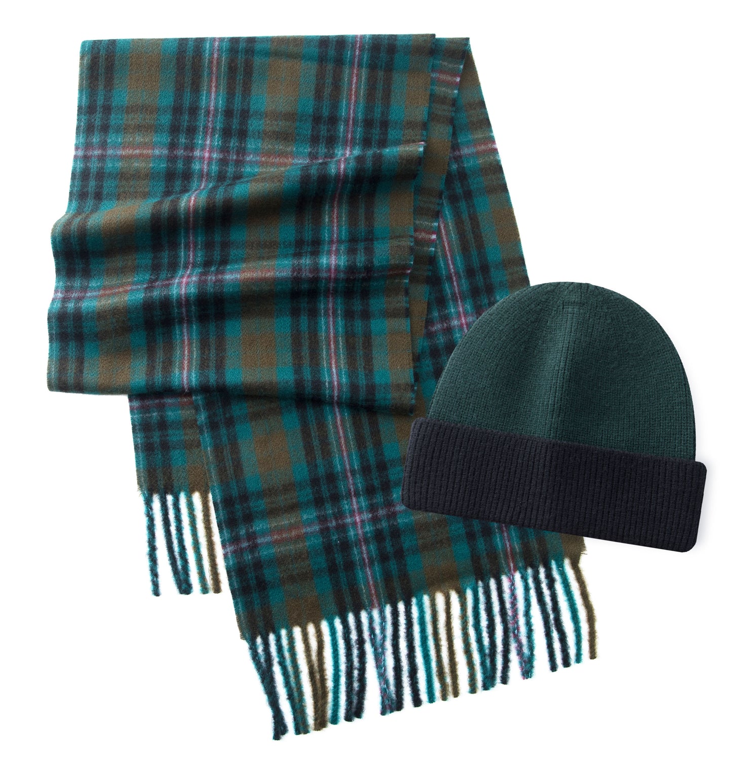 "Luxurious Beyond Cashmere" Scarf & Beanie Set