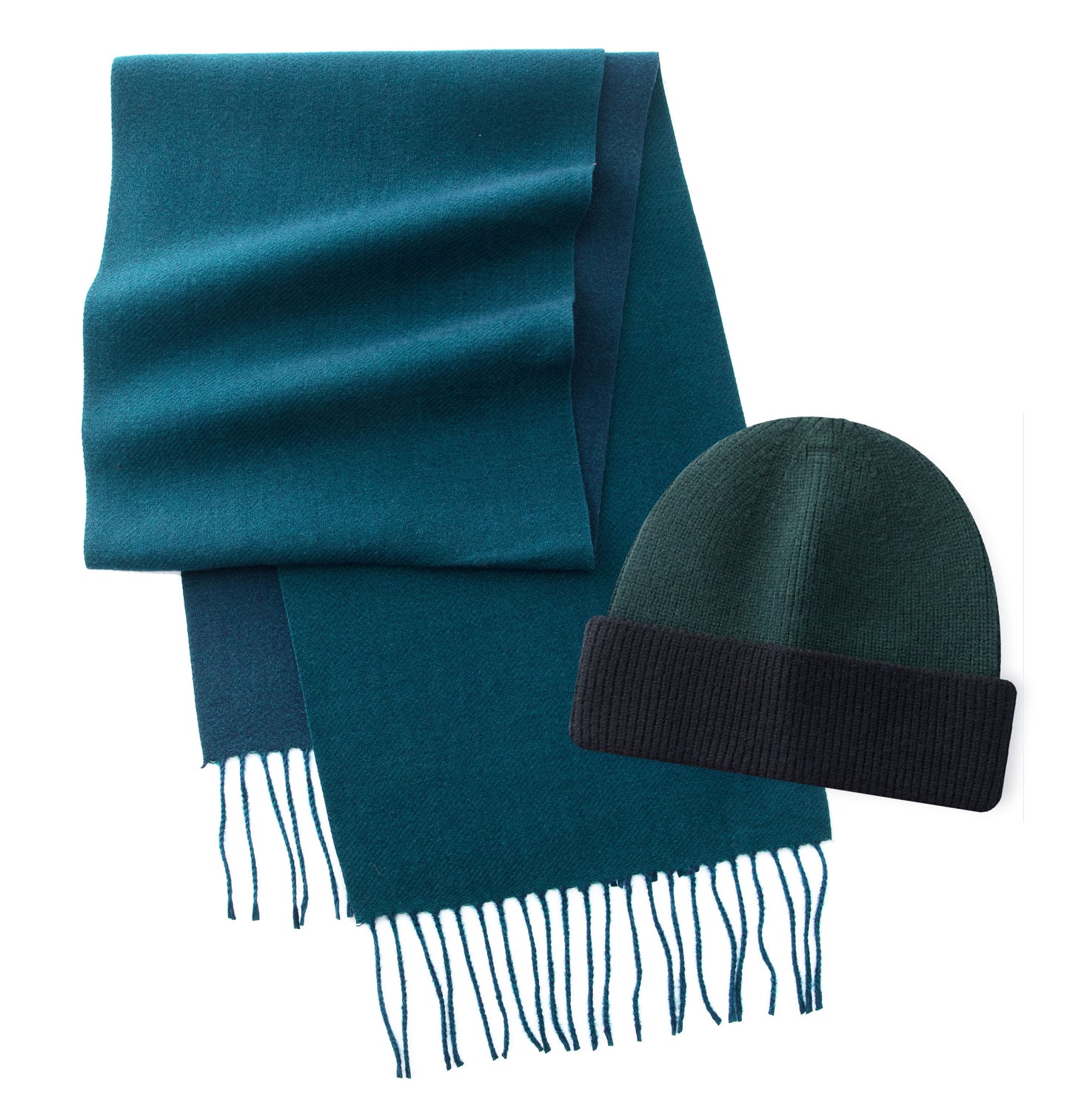 "Luxurious Beyond Cashmere" Scarf & Beanie Set