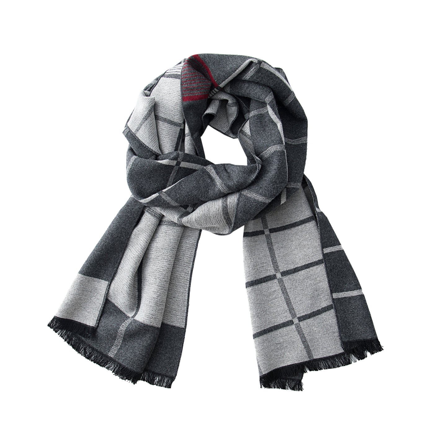 Extremely luxurious Plaid scarf