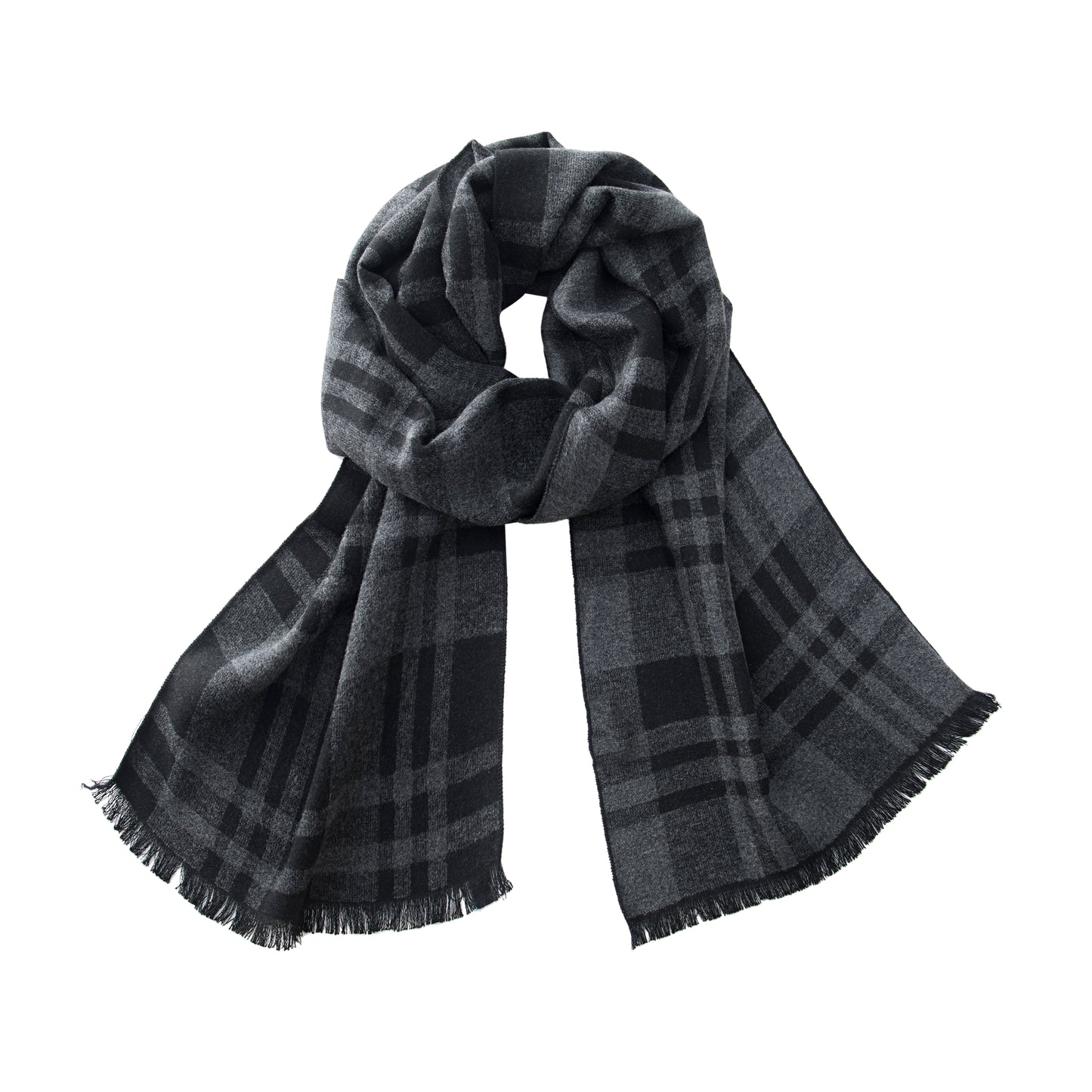 Extremely luxurious Plaid scarf