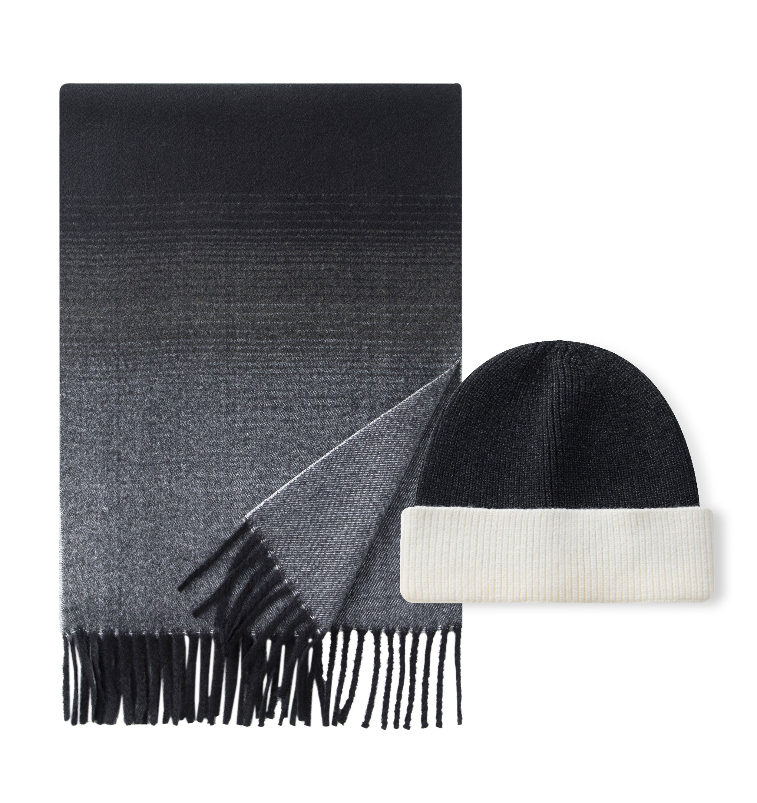 CALVIN & OLIVIA | Scarf & Beanie Set A