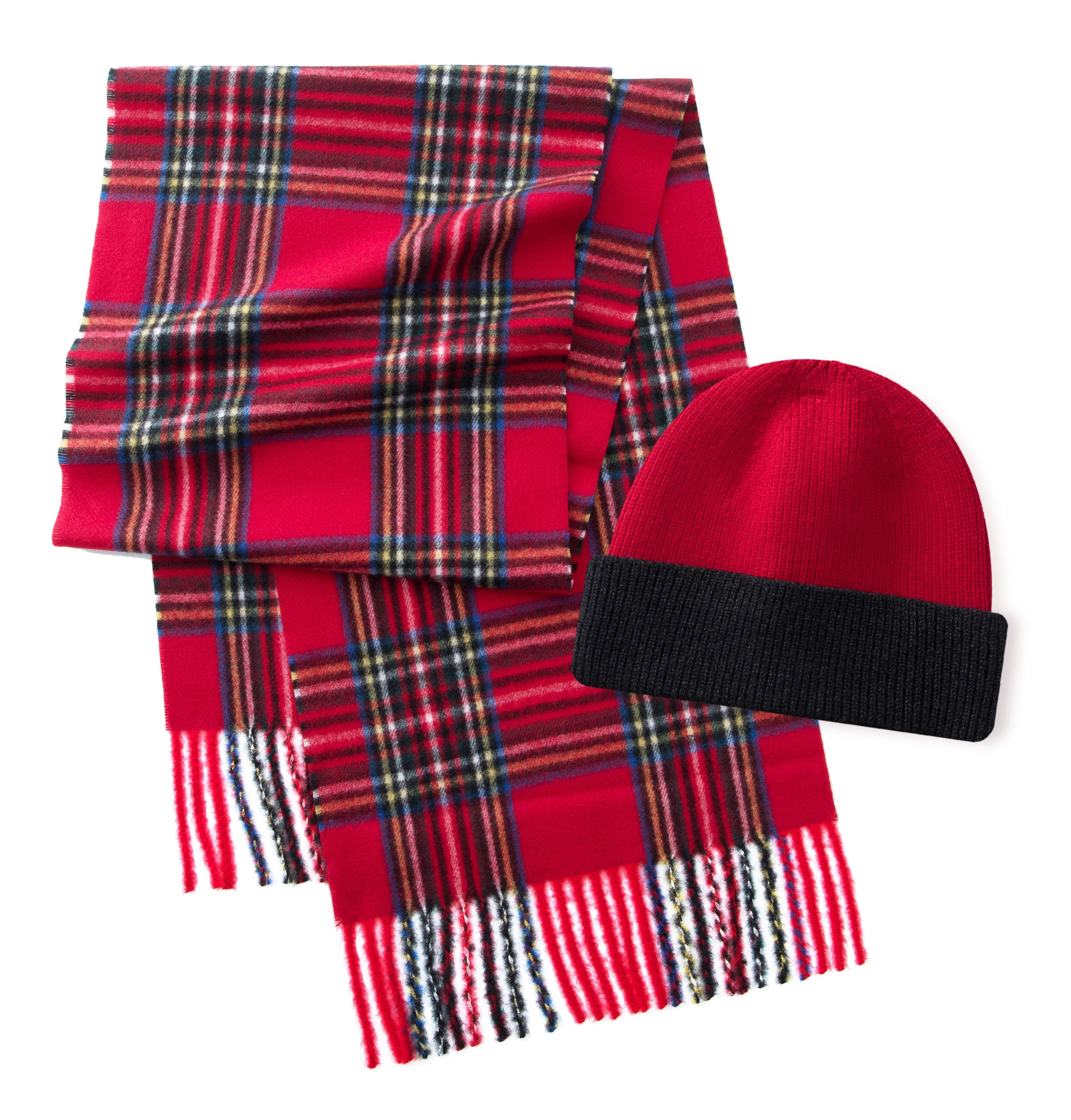 CALVIN & OLIVIA | Scarf & Beanie Set A