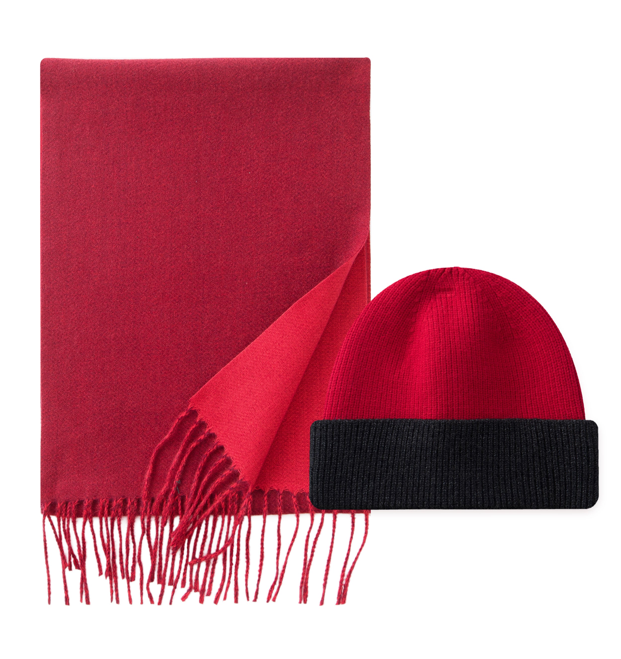 CALVIN & OLIVIA | Scarf & Beanie Set A