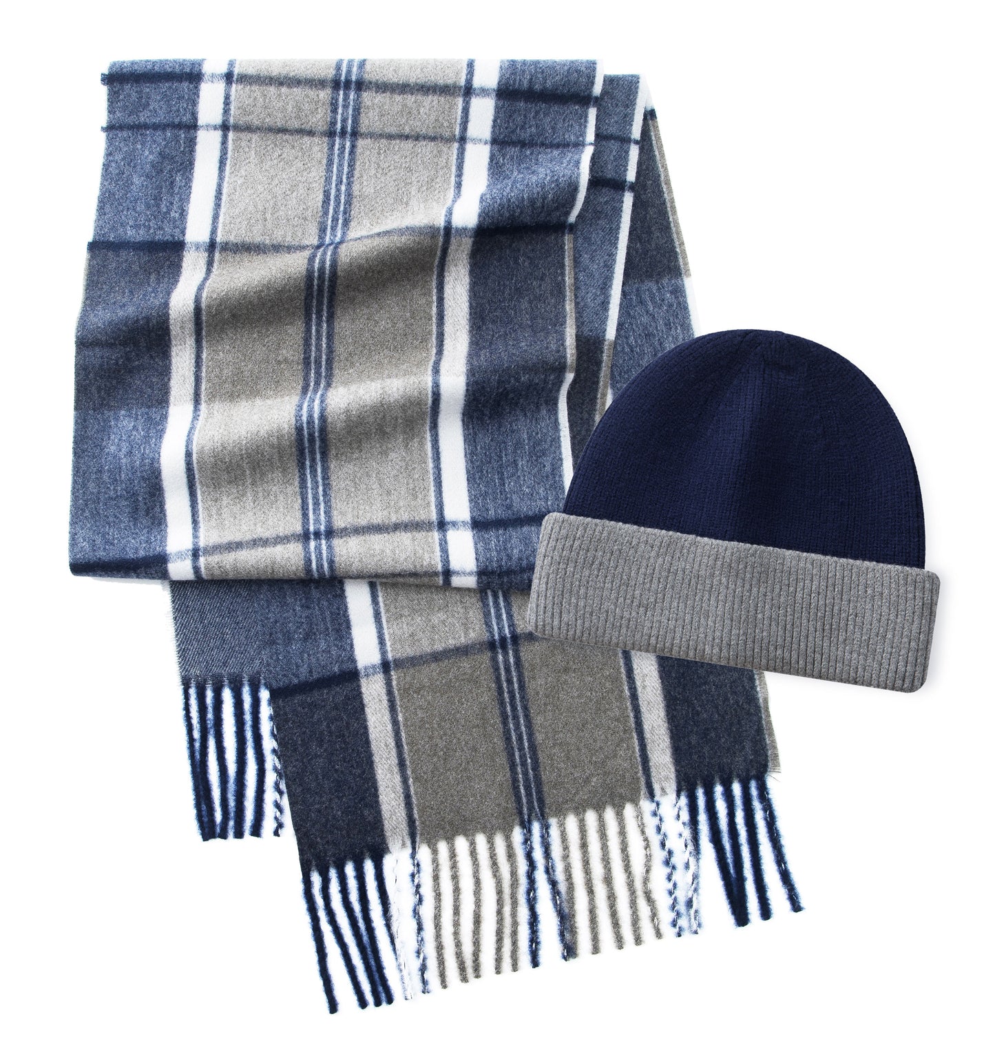 "Luxurious Beyond Cashmere"  Scarf & Beanie Set