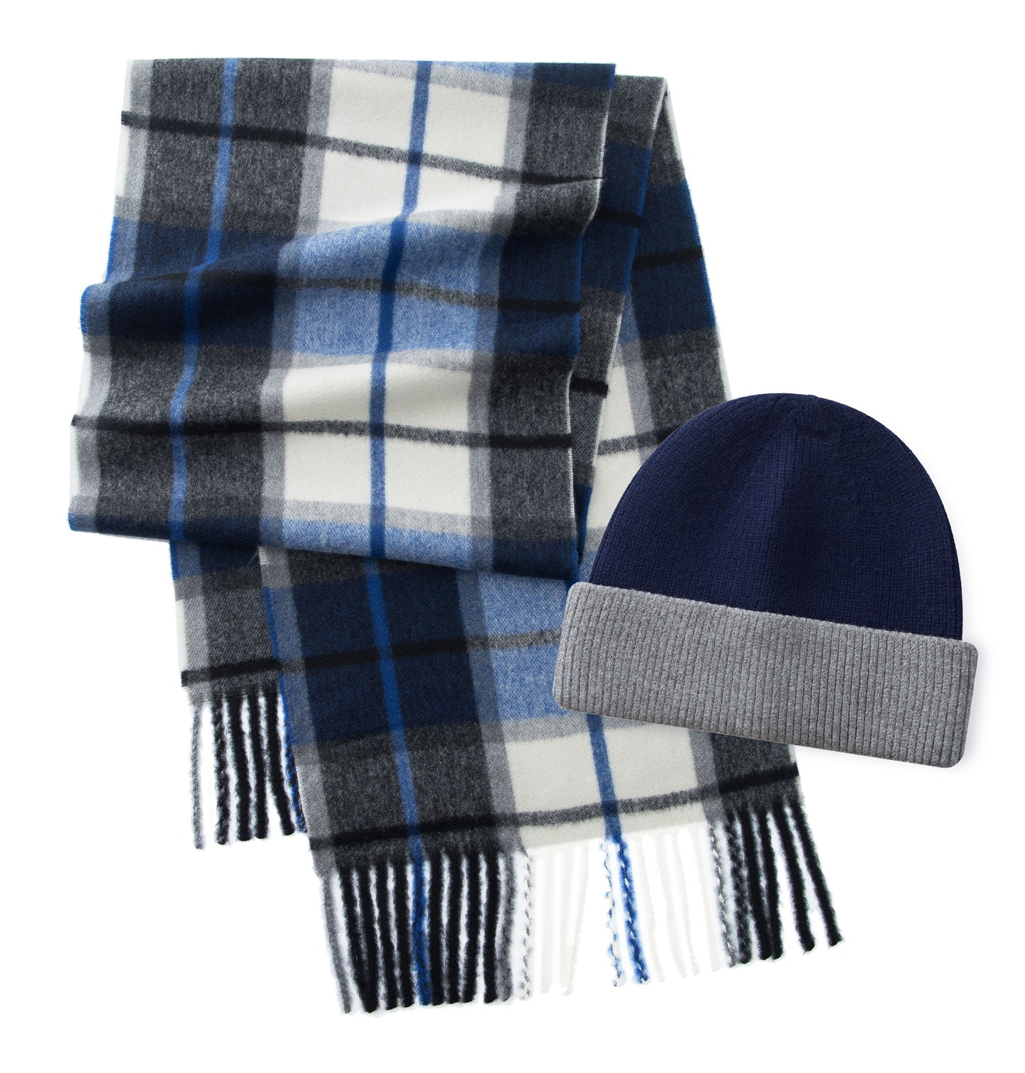 "Luxurious Beyond Cashmere"  Scarf & Beanie Set