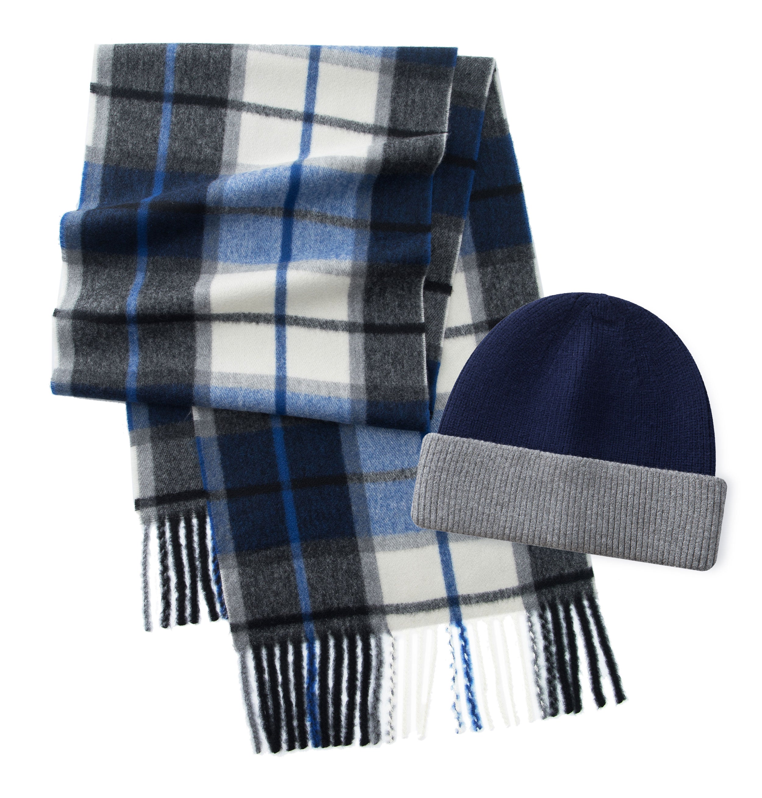 CALVIN & OLIVIA | Scarf & Beanie Set A
