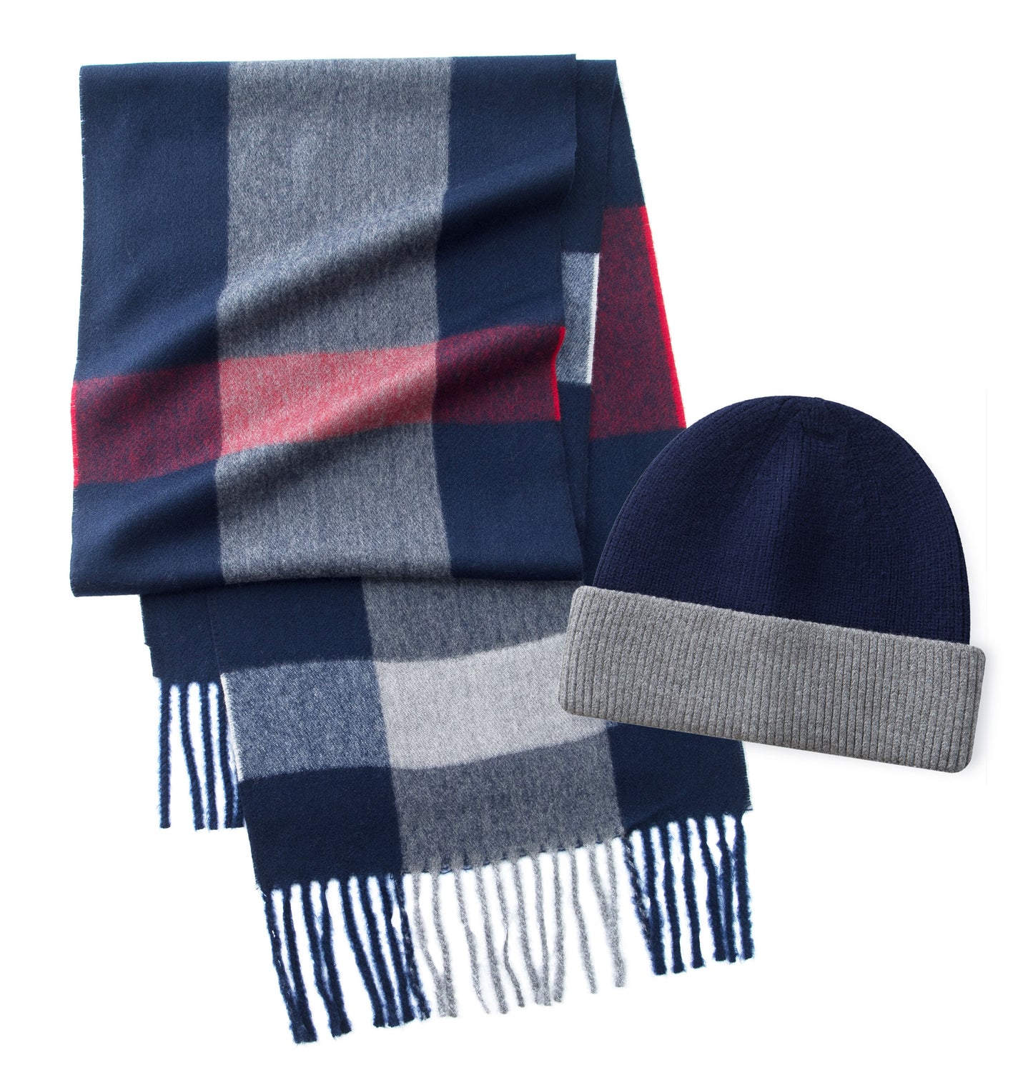 "Luxurious Beyond Cashmere"  Scarf & Beanie Set