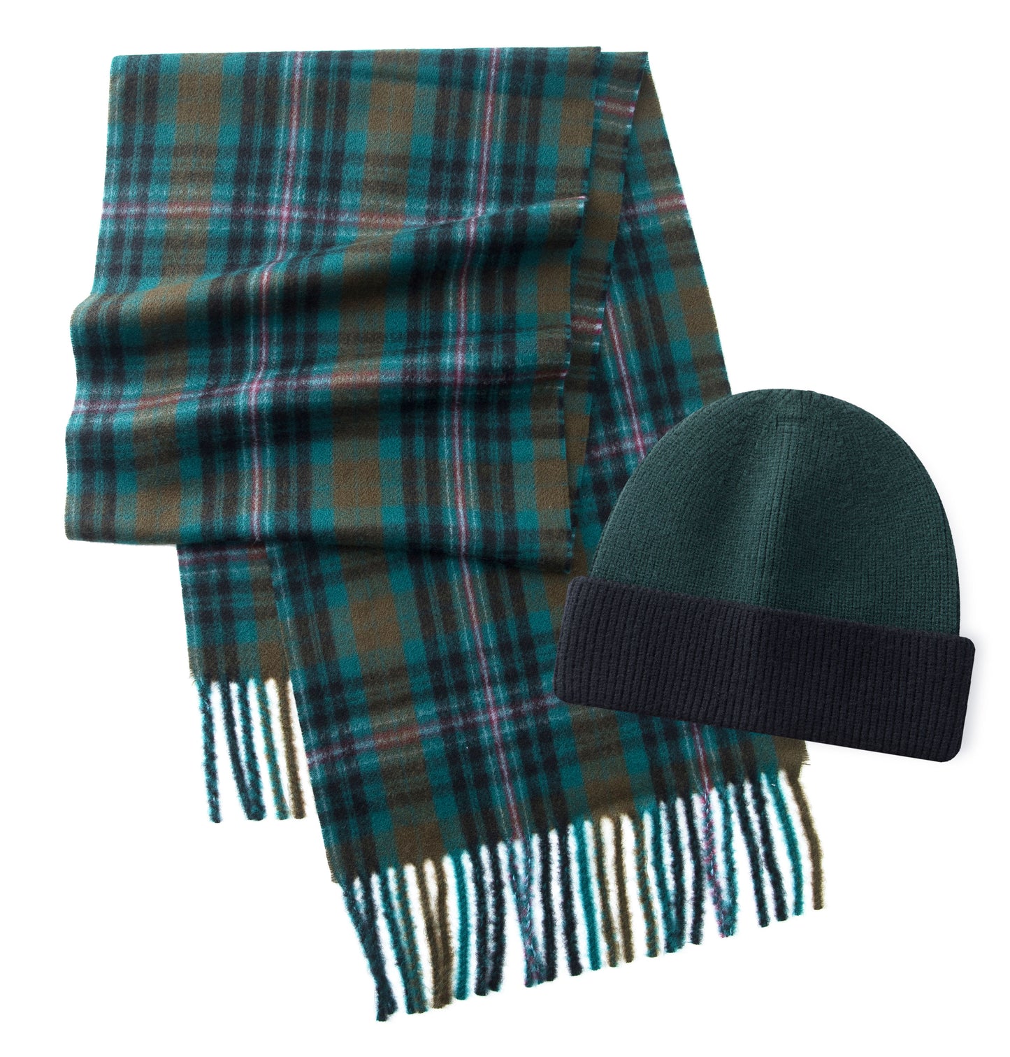 "Luxurious Beyond Cashmere"  Scarf & Beanie Set