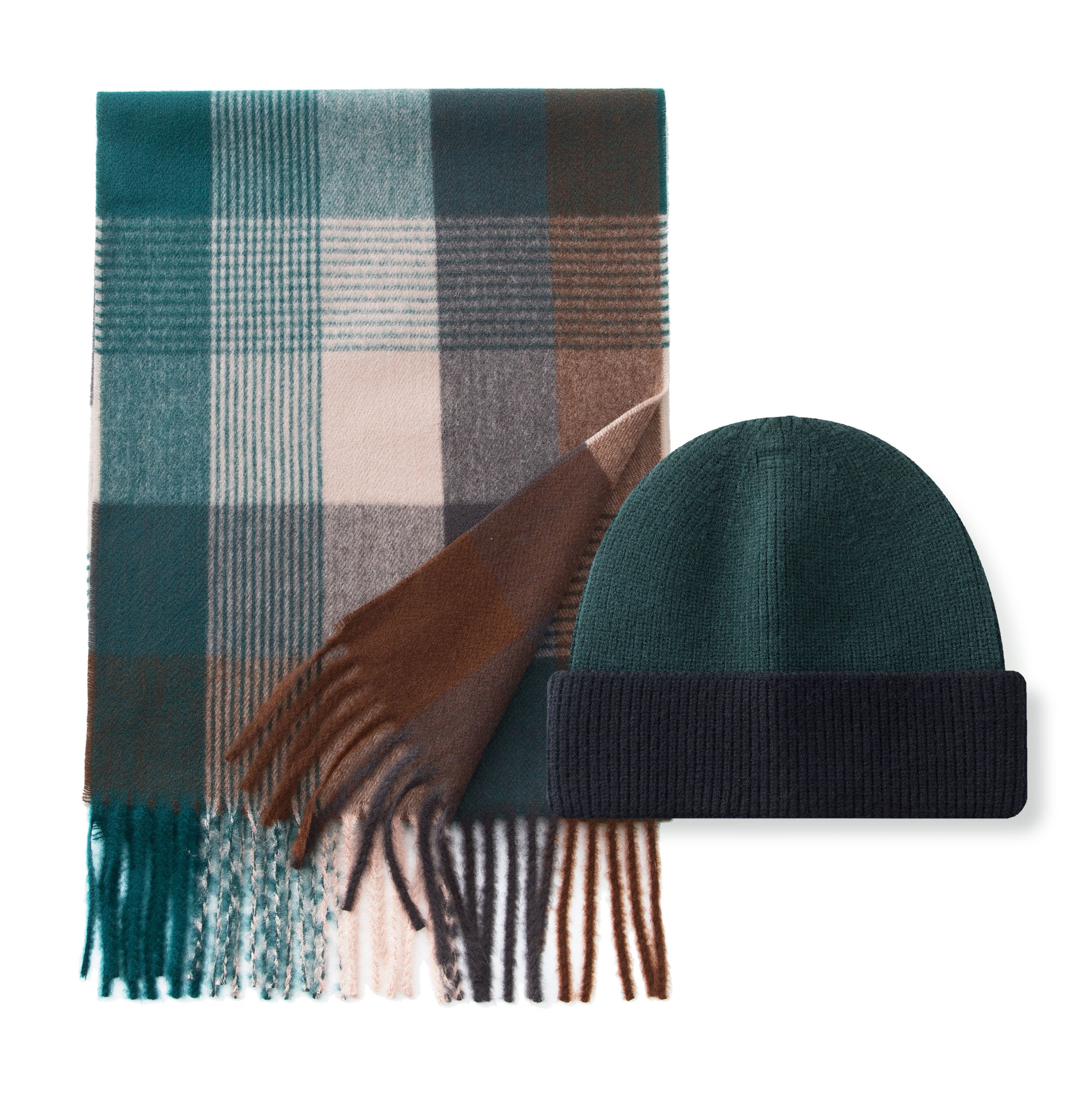 CALVIN & OLIVIA | Scarf & Beanie Set A