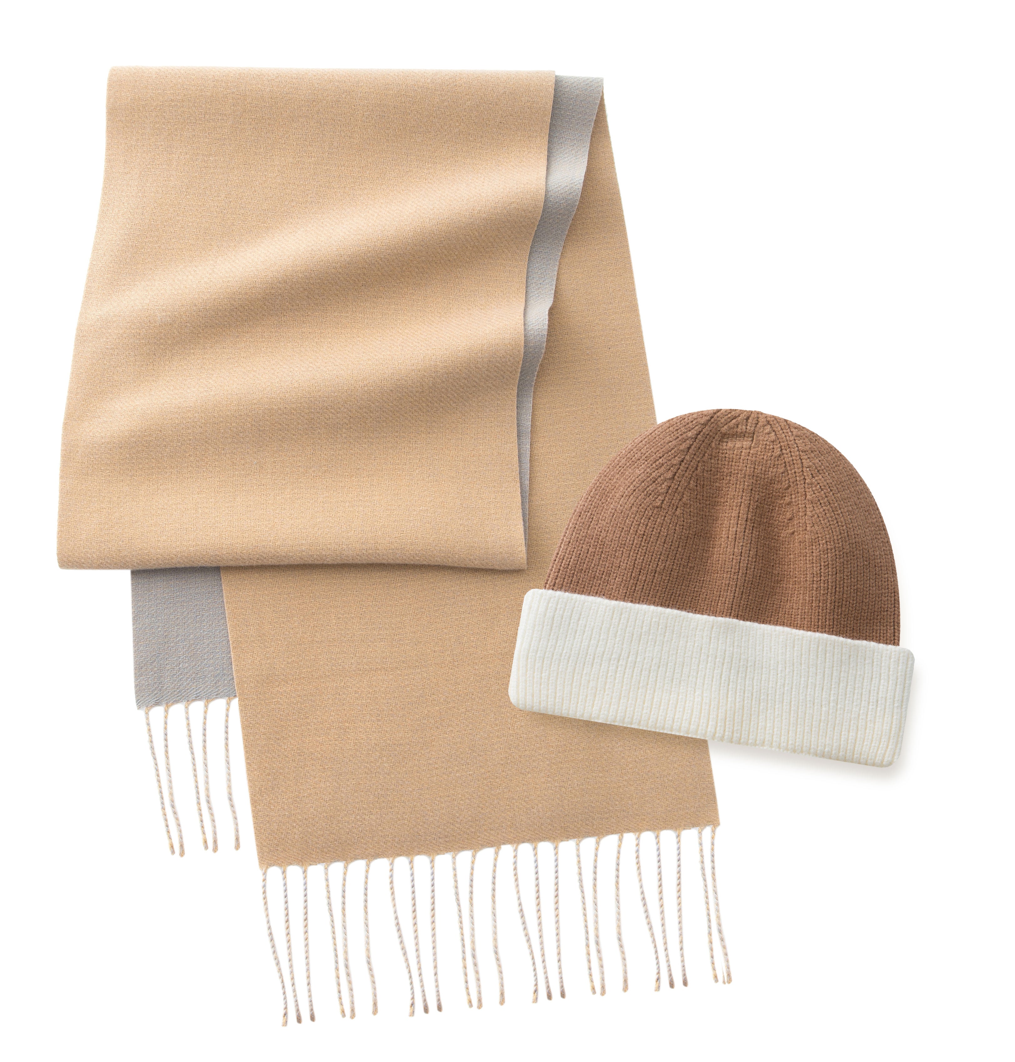 CALVIN & OLIVIA | Scarf & Beanie Set A