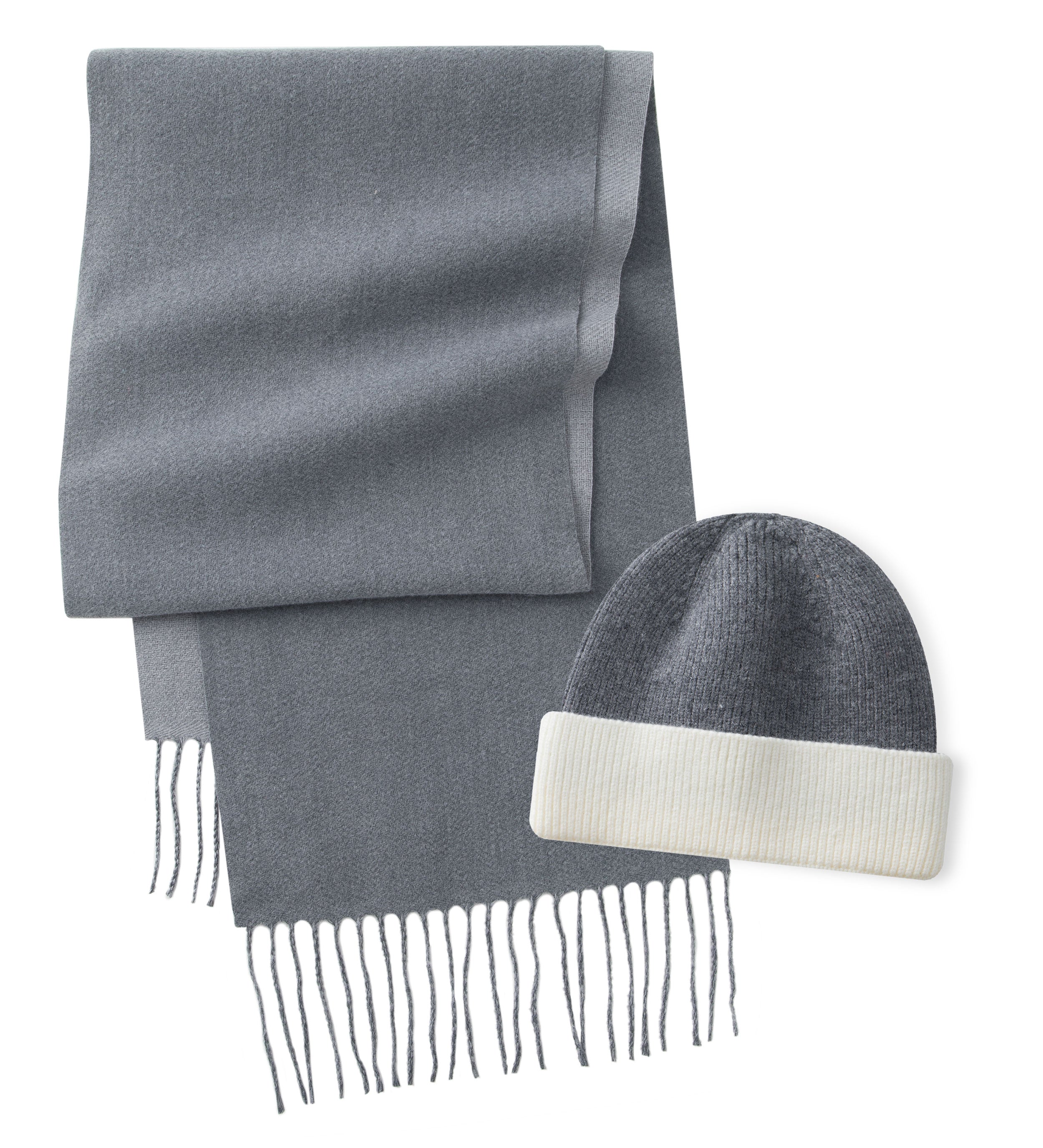 CALVIN & OLIVIA | Scarf & Beanie Set A